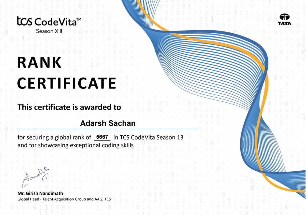 TCS CodeVita Season 13